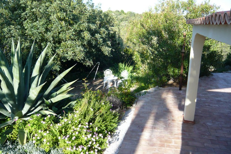 Urlaub Ferienwohnung an der Algarve mit Garten und Hängematte