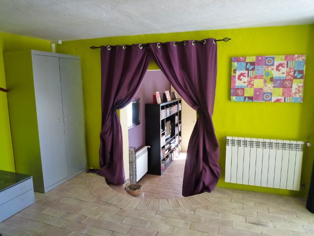 Blick vom Ferienhaus Schlafzimmer