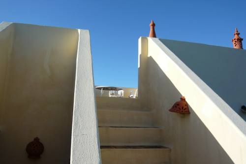 Rundblick von der Dachterrasse des Casa Boa Vista auf Hinterland und Küstenebene.