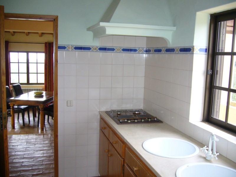 Urlaub Küche der Ferienwohnung zum Überwintern