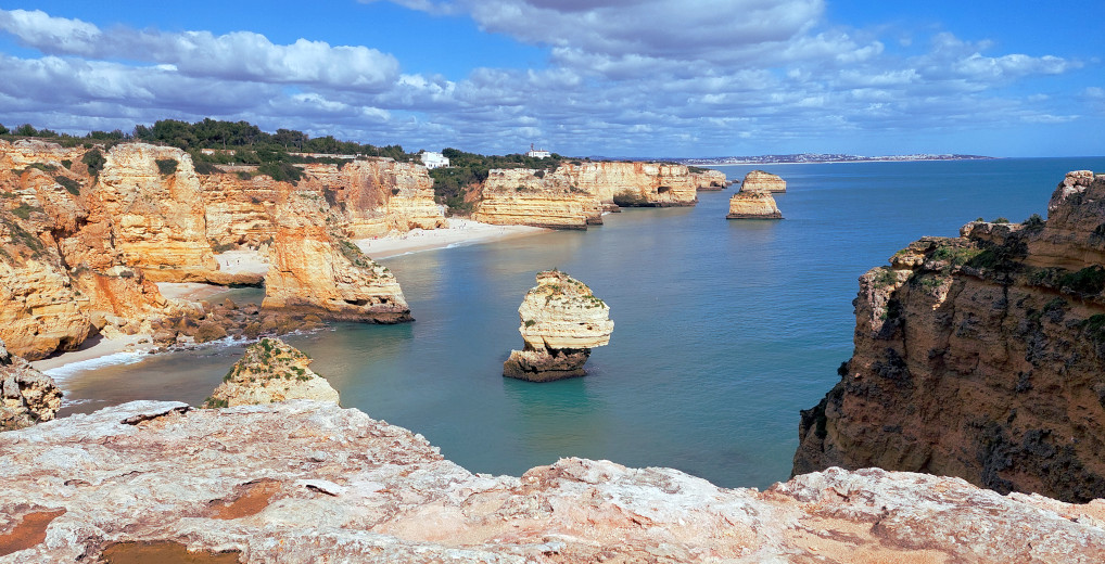 Wanderweg Praia de Vale Centeanes bis zur Praia de Nossa Senhora da Rocha
