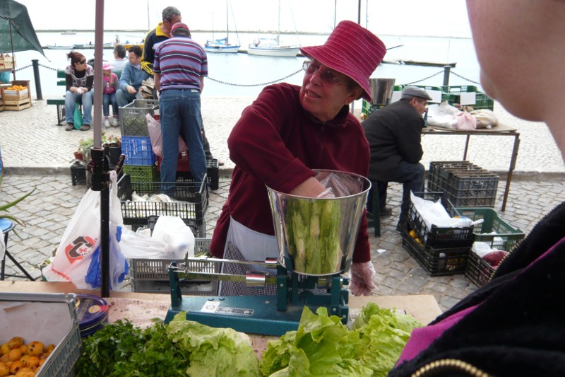 Gemüse in Olhao am Markt