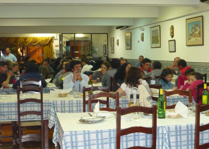 typisch portugiesisches Restaurant